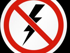 Eticheta cu fulger electric